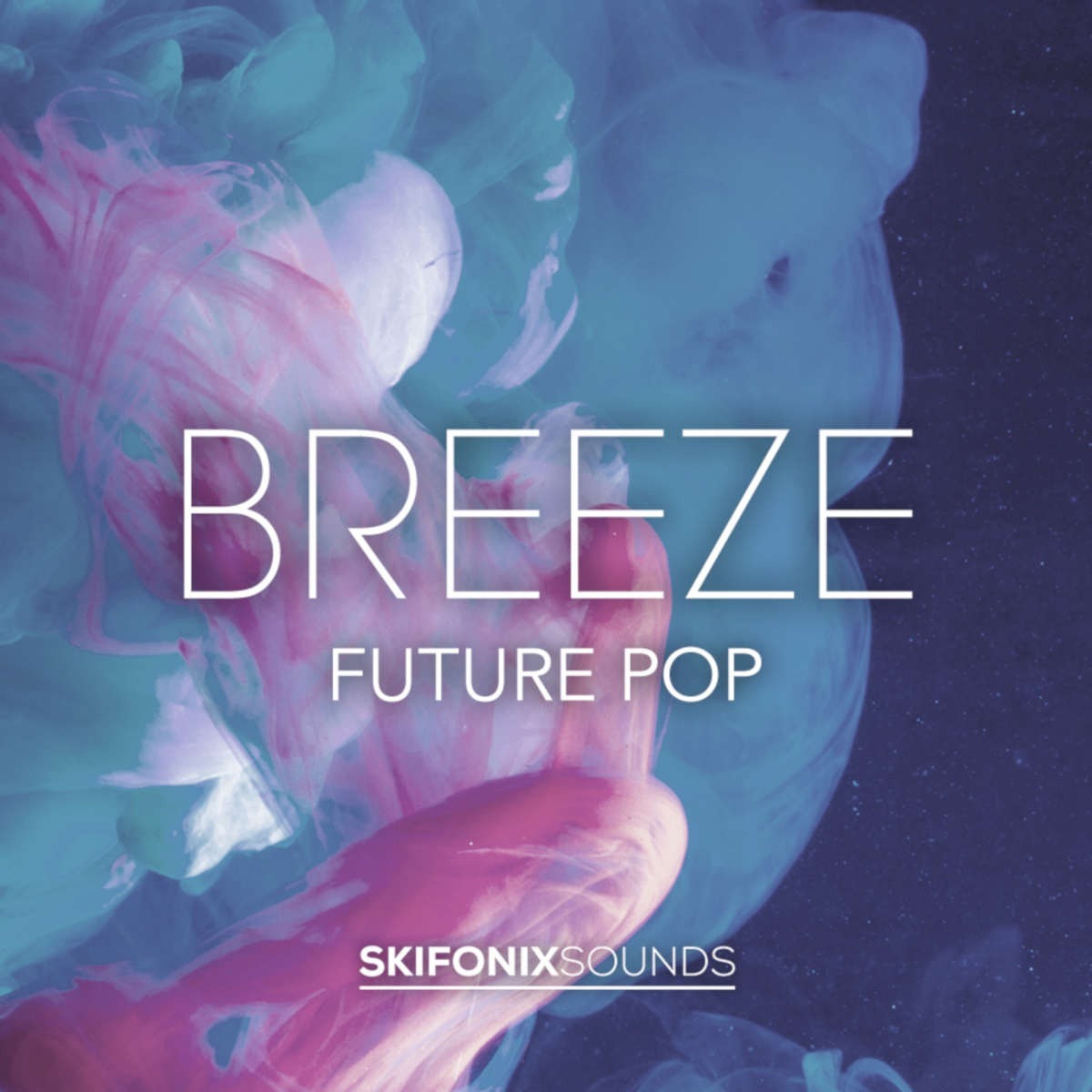 Skifonix Sounds - Breeze: Future Pop Sample Packs Software GUI Artwork